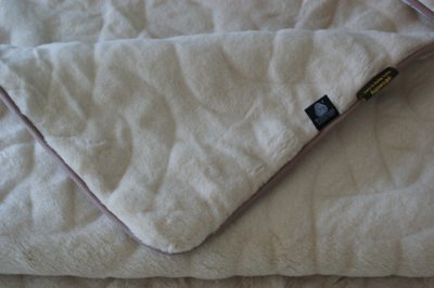 KOŁDRA WEŁNIANA CAMEL WYTŁACZANY J+J 220x200