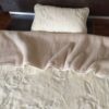 POŚCIEL Z WEŁNY CAMEL CAPPUCCINO + KASZMIR RÓŻA 140x200 + PODKŁAD