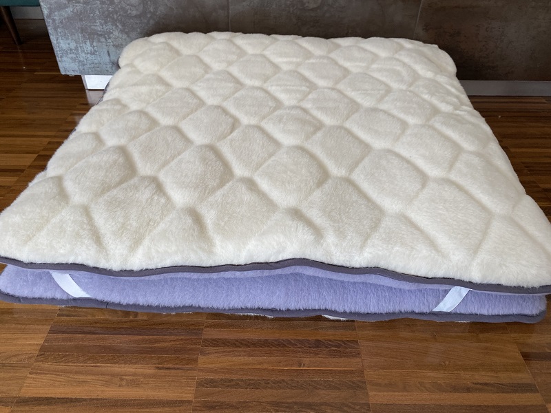 MATERAC WEŁNIANY ALPAKA ALPINA + KASZMIR CARO 100X200