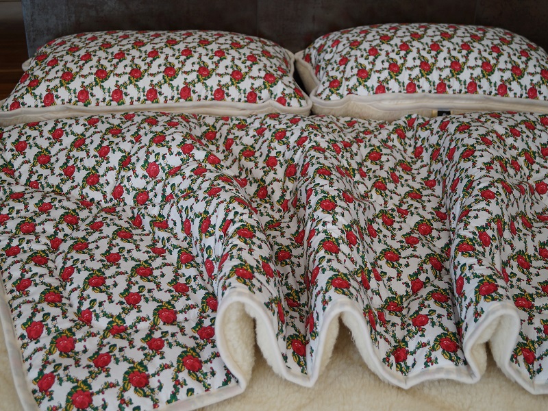 Pościel Orientalna Merynos + Bawełna Kolekcja Roses 200x200