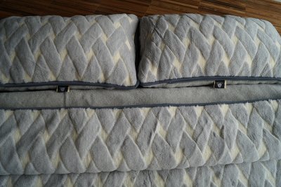 POŚCIEL WEŁNIANA ALPAKA SILVER CARO 220x200