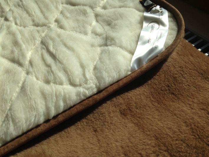 KOŁDRA WEŁNIANA CAMEL + KASZMIR SOFIA 160X200