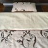 POŚCIEL WEŁNIANA CAMEL BOHO + MERYNOS TUMBLER 140x200