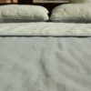POŚCIEL WEŁNIANA ALPAKA SILVER GOŁĘBIA + KASZMIR CARO 200x200 + PODKŁAD