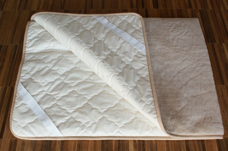 PODKŁAD Z WEŁNY WIELBŁĄDZIEJ 140x200 CAMEL JASNY LIGHT