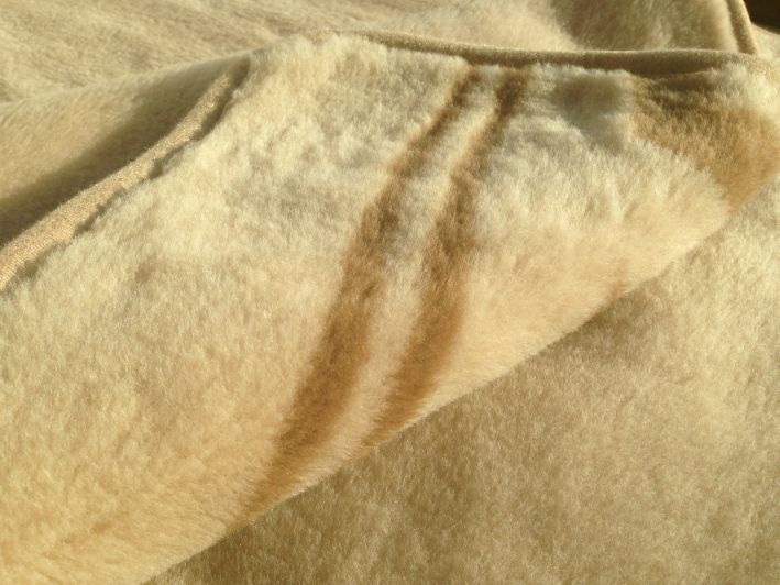 POŚCIEL WEŁNIANA CAMEL CAPPUCINO GREKA 200X200