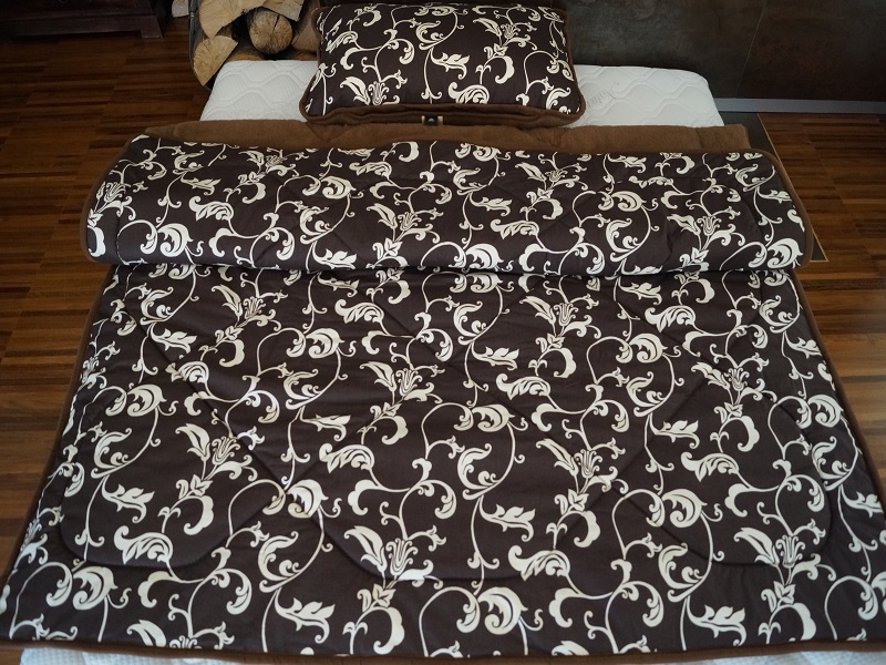 Pościel Orientalna Camel + Bawełna Kolekcja Brown Mediolan 140x200