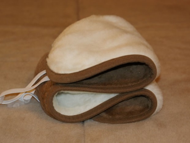 PAS WEŁNIANY 15x30 WEŁNA CAMEL + KASZMIR