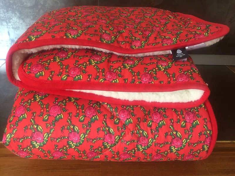 Kołdra orientalna Merynos + Bawełna Kolekcja RED ROSES 140x200