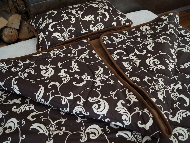Pościel Orientalna Camel + Bawełna Kolekcja Brown Mediolan 140x200