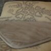 POŚCIEL Z WEŁNY LAMY ALPAKI SILVER BUKIET GOŁĘBI 140x200 + PODKŁAD