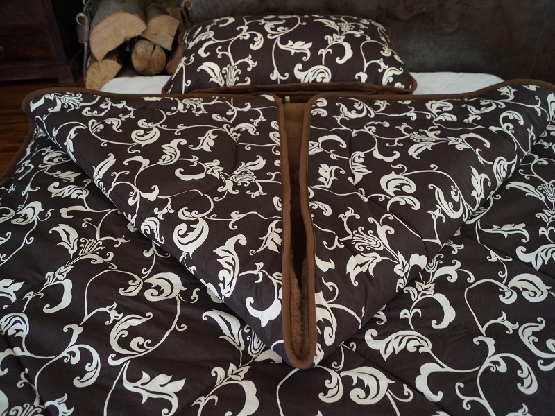 Pościel Orientalna Camel + Bawełna Kolekcja Brown Mediolan 140x200