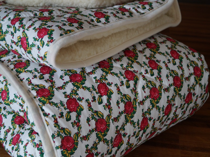 Kołdra orientalna Merynos + Bawełna Kolekcja ROSES 160x200