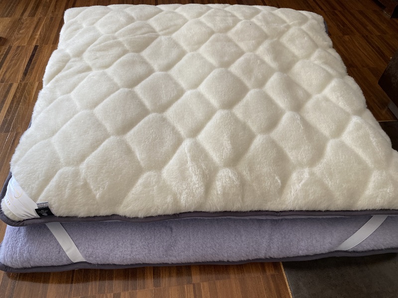 MATERAC WEŁNIANY ALPAKA ALPINA + KASZMIR CARO 100X200