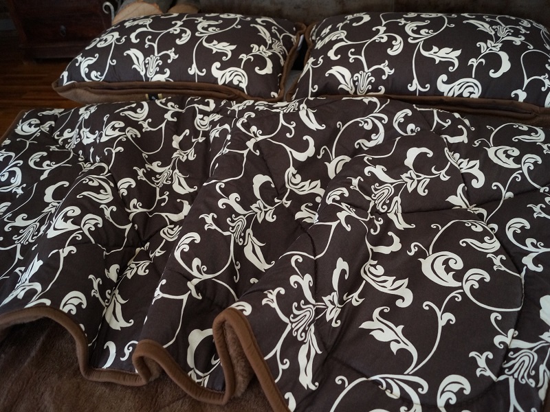 Pościel Orientalna Camel + Bawełna Kolekcja Brown Mediolan 180x200