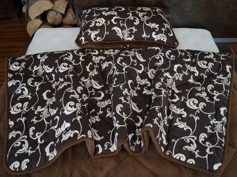 Pościel Orientalna Camel + Bawełna Kolekcja Brown Mediolan 140x200