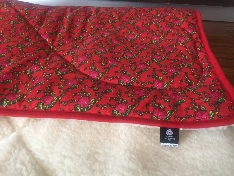 Kołdra orientalna Merynos + Bawełna Kolekcja RED ROSES 140x200