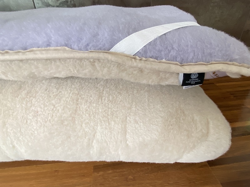 MATERAC WEŁNIANY ALPAKA ALPINA + CAMEL JASNY 120X200