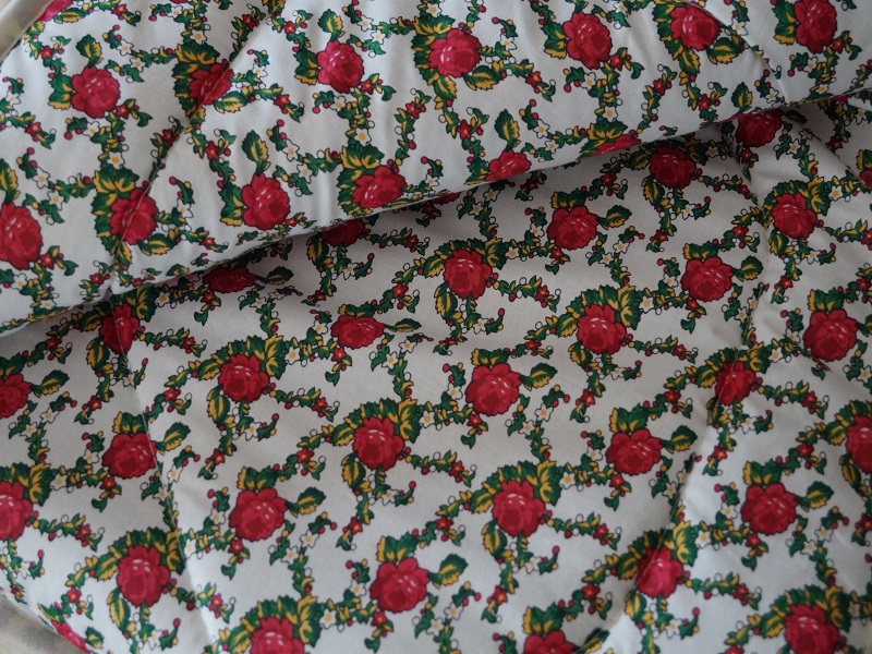 Kołdra orientalna Merynos + Bawełna Kolekcja ROSES 160x200