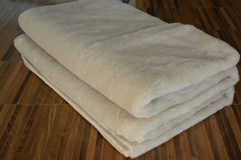 PODKŁAD Z WEŁNY WIELBŁĄDZIEJ 140x200 CAMEL JASNY LIGHT
