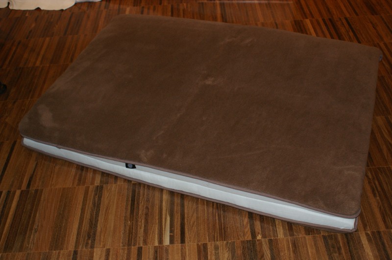 MATERAC WEŁNIANY 100x200 CAMEL CIEMNY MEGA GRUBY
