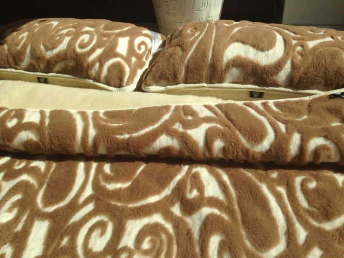 POŚCIEL WEŁNIANA CAMEL WOOLSTAR + MERYNOS 220X200