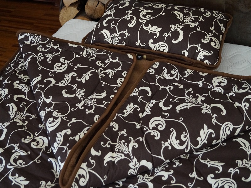 Pościel Orientalna Camel + Bawełna Kolekcja Brown Mediolan 140x200