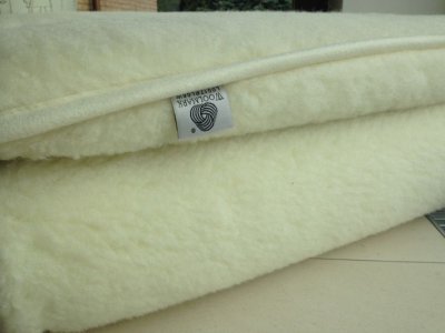 MATERAC WEŁNIANY MERYNOS Z OWCZEJ WEŁNY SUPER WASH 160x200