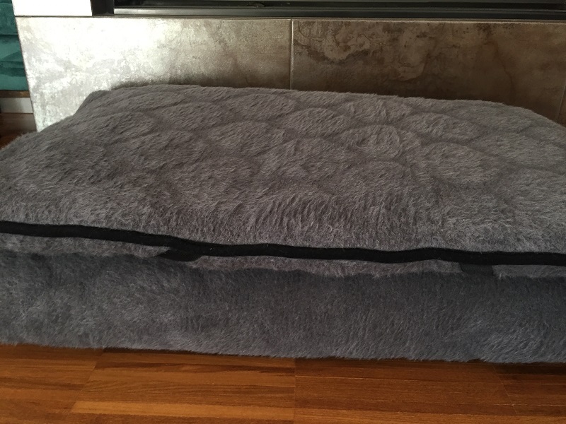 MATERAC WEŁNIANY ALPAKA CIEMNA CARO / ALPAKA CIEMNA CARO 120X200