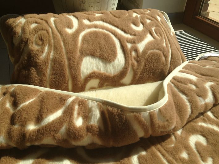 POŚCIEL Z WEŁNY CAMEL WOOLSTAR + MERYNOS 140X200