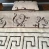 POŚCIEL WEŁNIANA CAMEL BOHO + MERYNOS TUMBLER GREKA 140x200