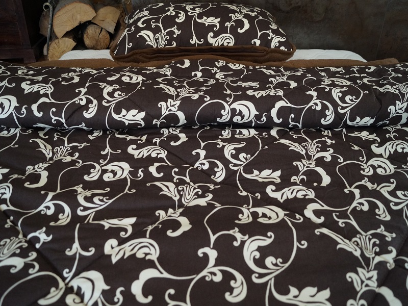 Pościel Orientalna Camel + Bawełna Kolekcja Brown Mediolan 140x200