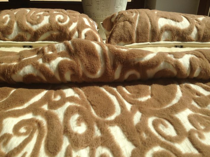 POŚCIEL WEŁNIANA CAMEL WOOLSTAR + MERYNOS 220X200