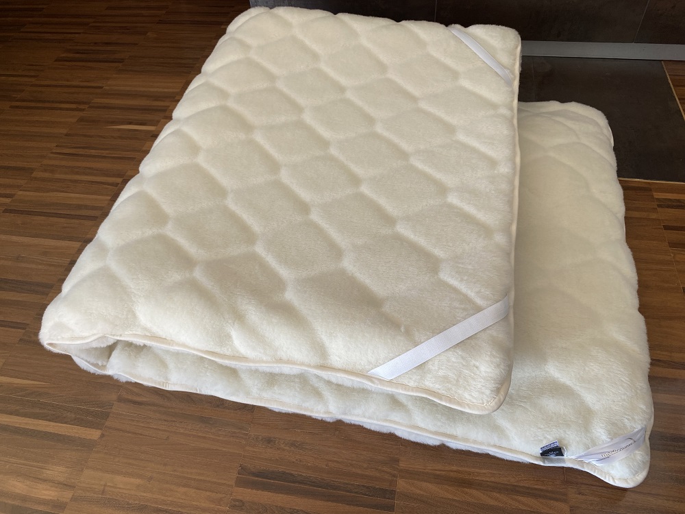 MATERAC WEŁNIANY KASZMIR CARO MEGA GRUBY 160x200