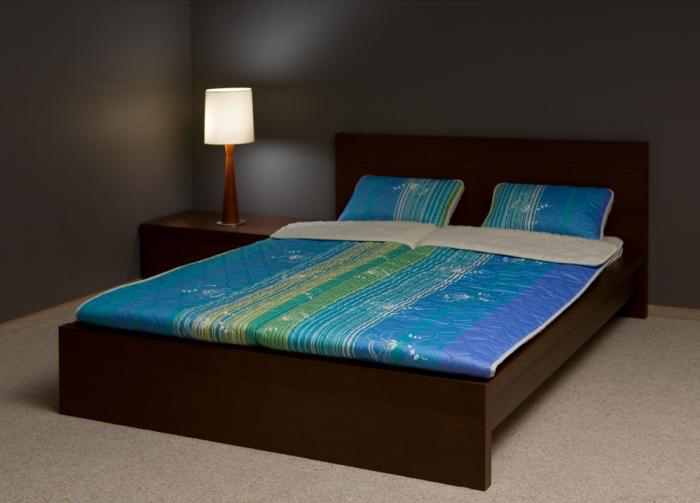 POŚCIEL Z OWCZEJ WEŁNY MERYNOS OCEANIC + SATYNA 140x200