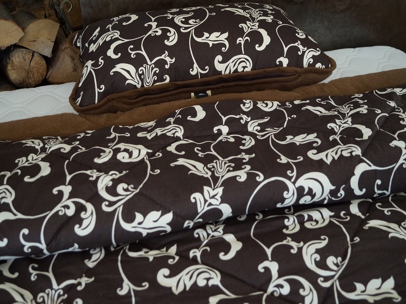 Pościel Orientalna Camel + Bawełna Kolekcja Brown Mediolan 140x200
