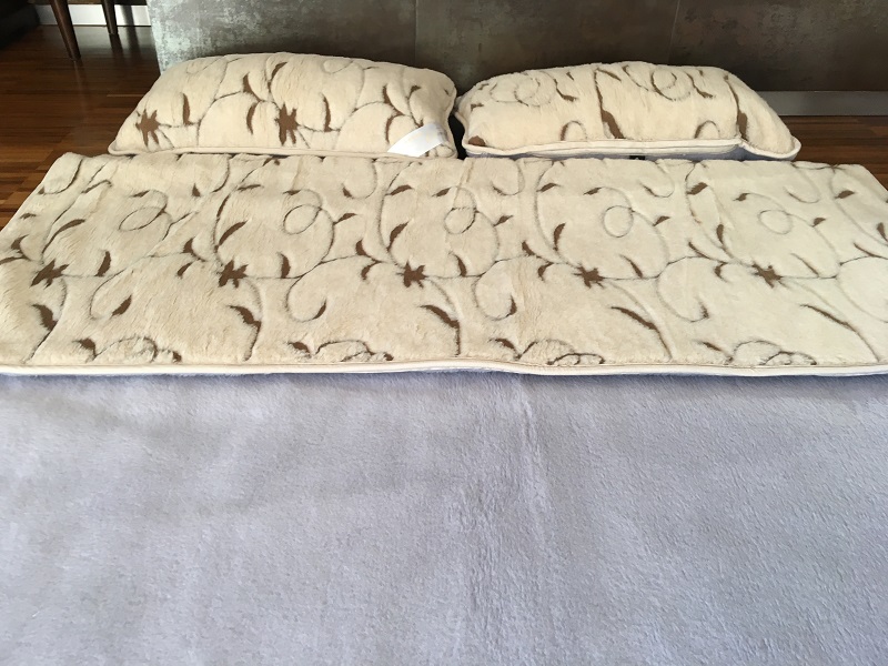 POŚCIEL WEŁNIANA ALPAKA ALPINA + CAMEL RAMPICANTI 160x200
