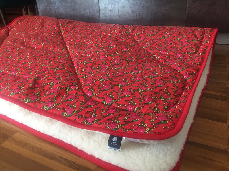 Kołdra orientalna Merynos + Bawełna Kolekcja RED ROSES 140x200