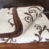 KOŁDRA WEŁNIANA CAMEL CIEMNY + KASZMIR SZLACHECKI 240x200
