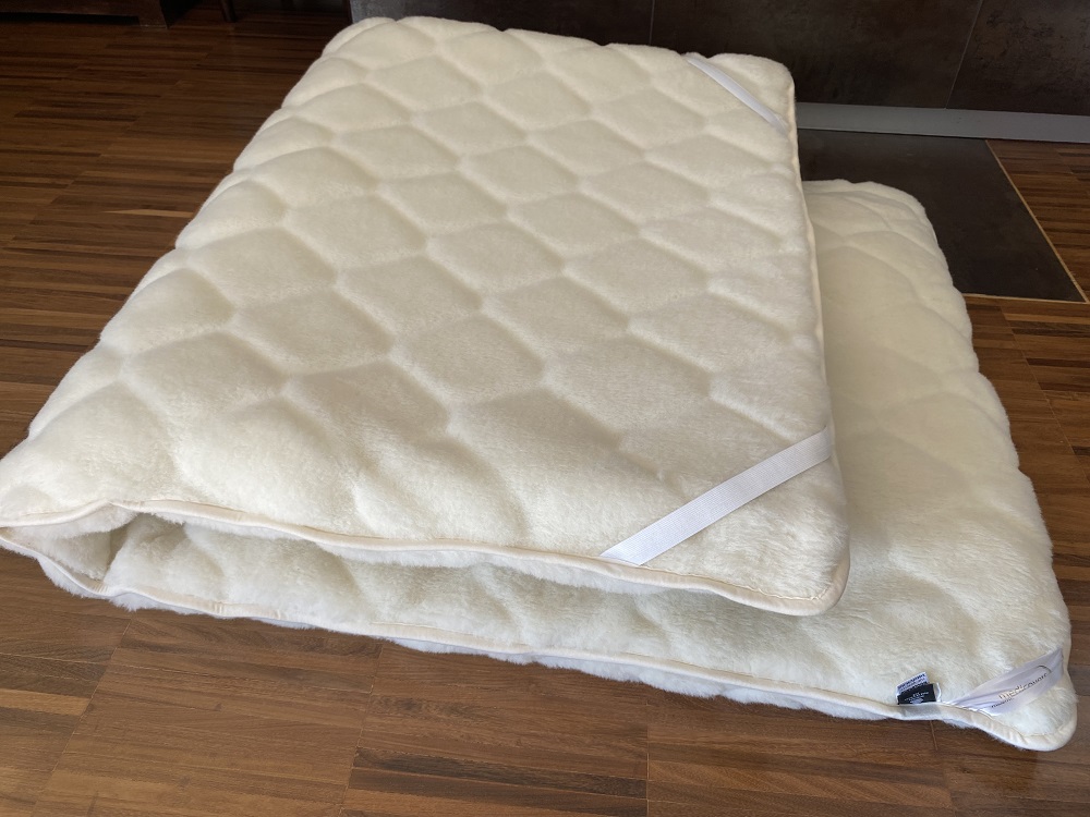 MATERAC WEŁNIANY KASZMIR CARO MEGA GRUBY 160x200
