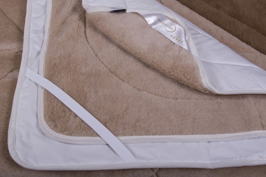 PODKŁAD Z WEŁNY WIELBŁĄDZIEJ 100x200 CAMEL JASNY