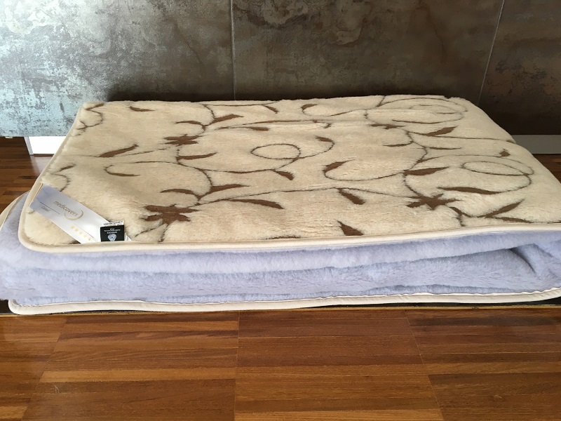 POŚCIEL WEŁNIANA ALPAKA ALPINA + CAMEL RAMPICANTI 160x200