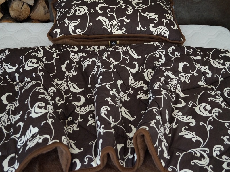 Pościel Orientalna Camel + Bawełna Kolekcja Brown Mediolan 140x200