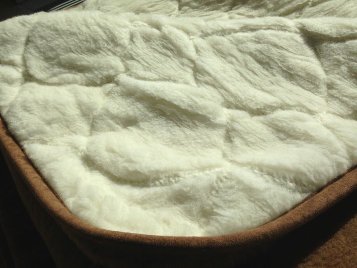 KOŁDRA WEŁNIANA CAMEL + KASZMIR SOFIA 160X200