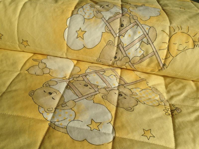 POŚCIEL Z OWCZEJ WEŁNY MERYNOS MISIE + SATYNA 140x200