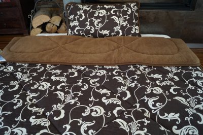 Pościel Orientalna Camel + Bawełna Kolekcja Brown Mediolan 140x200
