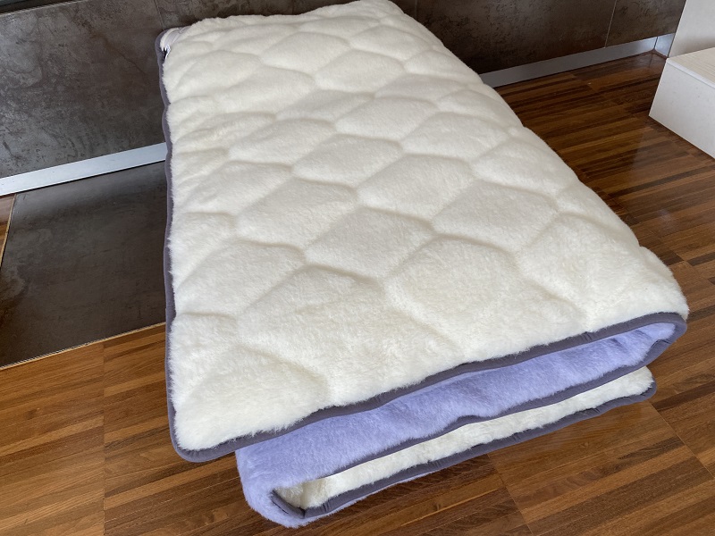 MATERAC WEŁNIANY ALPAKA ALPINA + KASZMIR CARO 100X200