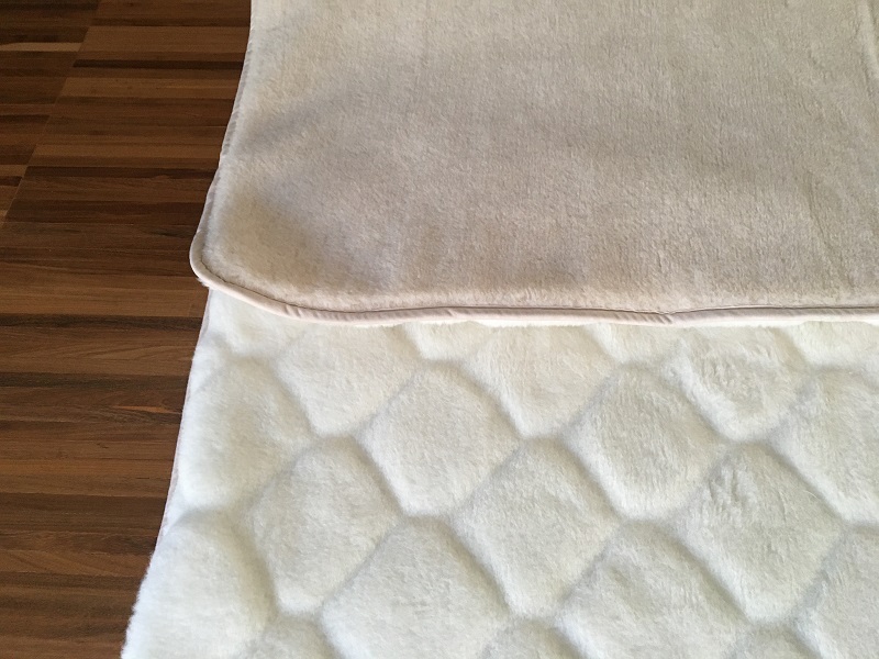 POŚCIEL WEŁNIANA CAMEL JASNY + KASZMIR CARO 160x200