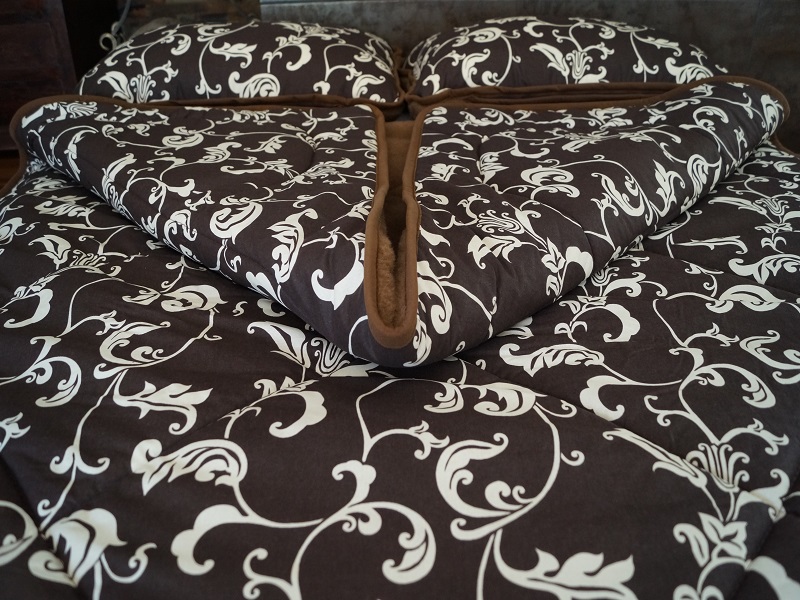 Pościel Orientalna Camel + Bawełna Kolekcja Brown Mediolan 180x200