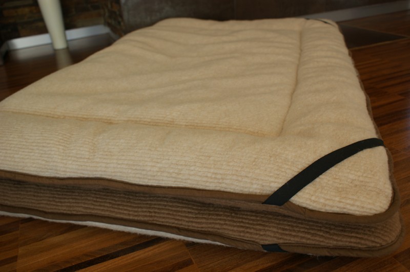 MATERAC WEŁNIANY CAMEL PERUGGIANO 100x200